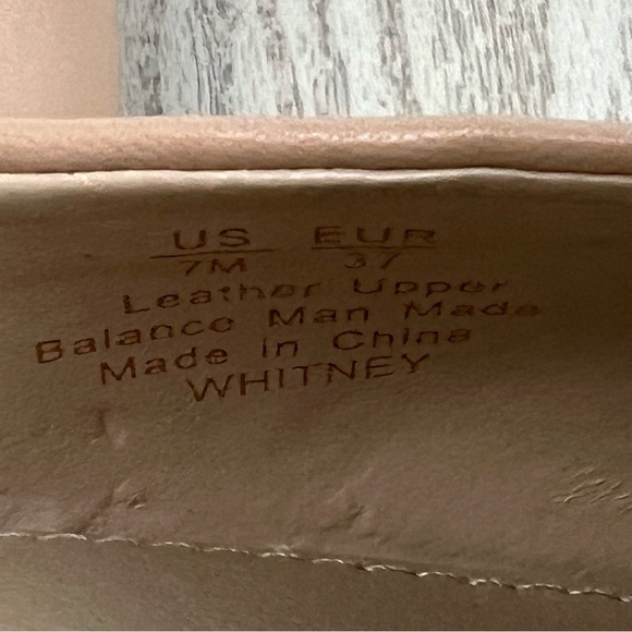 Sam Edelman Women's Whitney Pointed Toe Slingback Flats 7M Macadamia (Tan) $120 - Picture 6 of 9